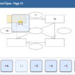 INTRODUCEȚI OPERATORII LIPSĂ CU NUMERE PÂNĂ LA 20