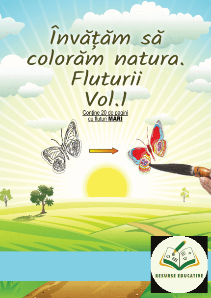 Învățăm să colorăm natura
