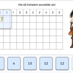 Exercițiu interactiv de adunare până la 100 – Drag & Drop | Worksheet Go