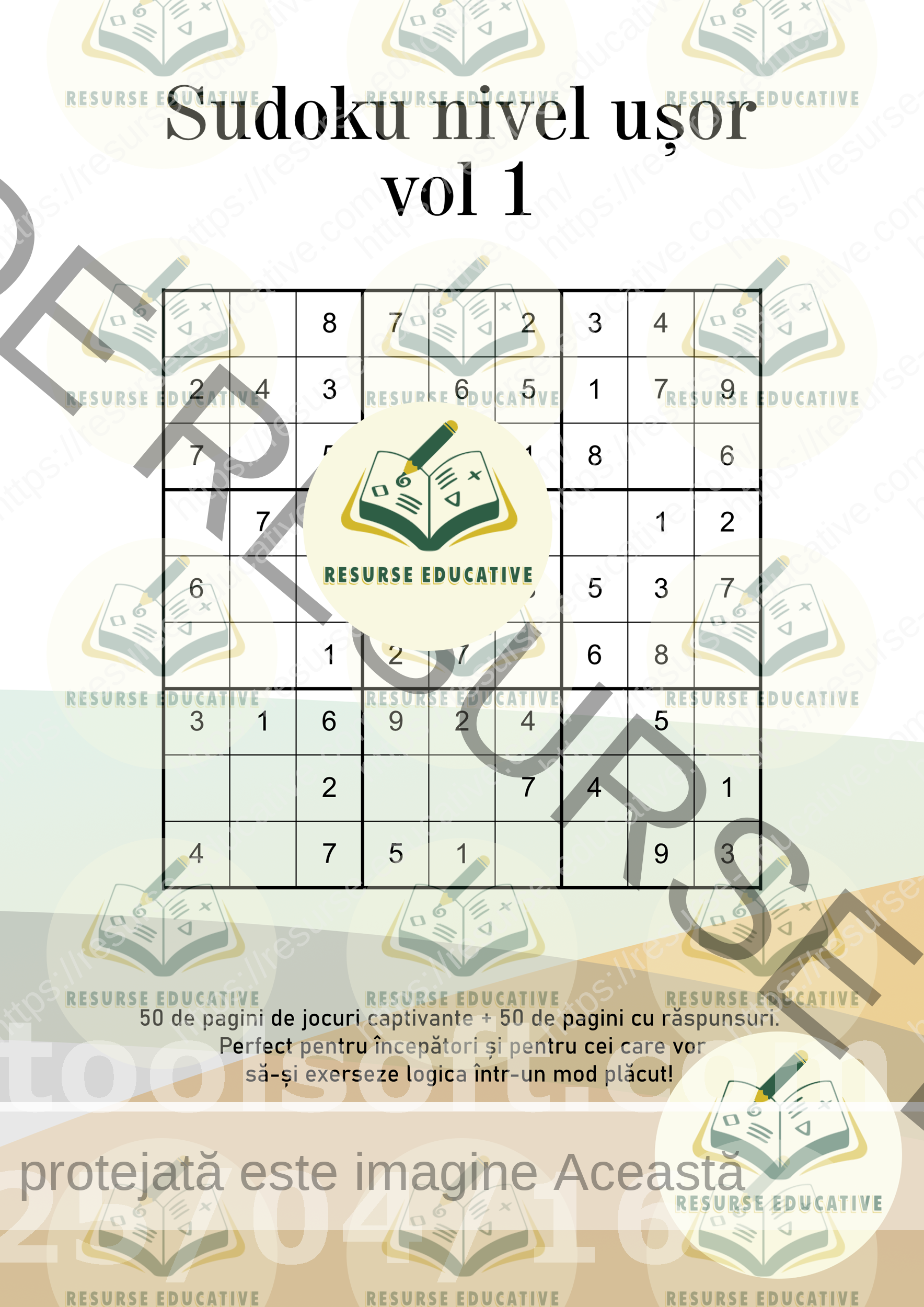 Sudoku ușor volumul 1